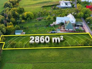Prodej pozemku pro bydlení, Modrá, 2860 m2