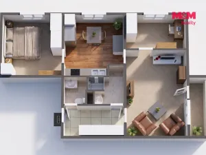 Prodej bytu 3+1, Karlovy Vary, Šumavská, 64 m2