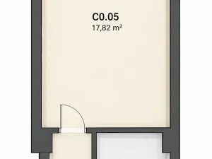 Pronájem kanceláře, Milovice - Mladá, Slepá, 25 m2