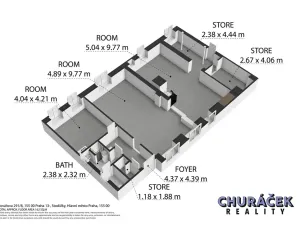 Prodej pozemku pro bydlení, Praha - Stodůlky, Kovářova, 315 m2