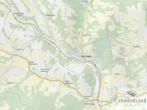 Prodej pozemku pro bydlení, Hostinné, 3137 m2