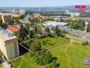 Prodej komerčního pozemku, Sokolov, Karla Havlíčka Borovského, 2821 m2