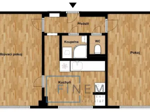 Prodej bytu 2+1, Kralupy nad Vltavou - Lobeček, Hakenova, 56 m2