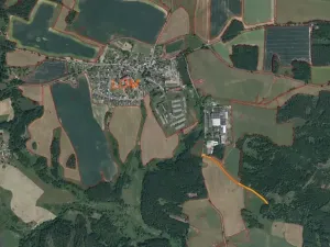 Dražba pozemku, Lom u Tachova, 3739 m2