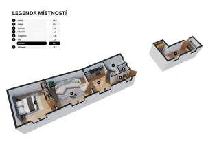 Prodej bytu 2+1, Olomouc, Dolní náměstí, 52 m2