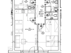 Pronájem bytu 2+kk, Plzeň, Rubínová, 66 m2