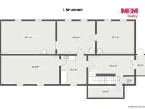 Prodej rodinného domu, Vejprty, Hasičská, 205 m2
