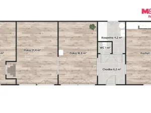 Prodej rodinného domu, Vyšehořovice, 83 m2