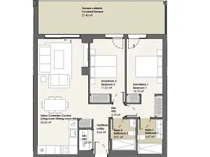 Prodej bytu 3+kk, Torrox, Španělsko, 85 m2