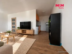 Pronájem bytu 1+kk, Praha - Řepy, Vondroušova, 36 m2
