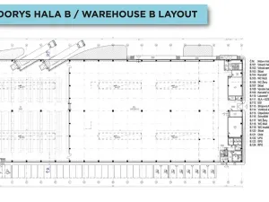 Pronájem výrobních prostor, Písek, 7000 m2