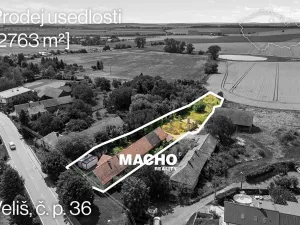 Prodej zemědělské usedlosti, Veliš, 335 m2