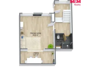 Prodej rodinného domu, Mladá Boleslav - Debř, Josefodolská, 164 m2