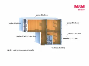 Pronájem bytu 2+1, Rotava, Sídliště, 58 m2