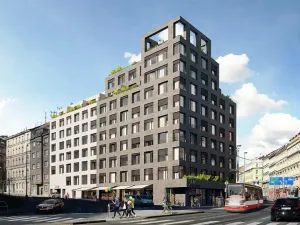 Pronájem bytu 1+kk, Praha - Smíchov, Plzeňská, 20 m2