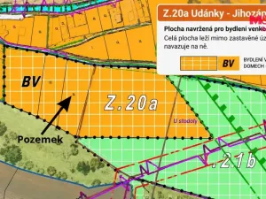 Prodej zahrady, Moravská Třebová - Udánky, 1233 m2