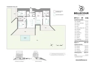 Prodej bytu 4+kk, Praha - Smíchov, Na Cihlářce, 123 m2