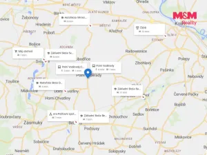 Prodej pozemku pro bydlení, Polní Voděrady, 860 m2