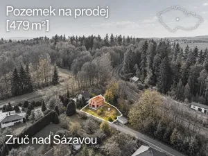 Prodej pozemku, Zruč nad Sázavou, Vlašimská, 479 m2