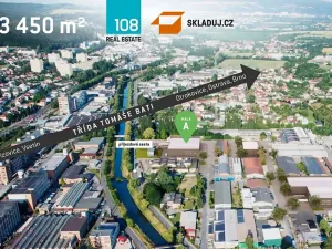 Pronájem skladu, Zlín, Rybníky IV, 3300 m2