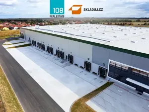 Pronájem skladu, Jeneč, Průmyslová, 8542 m2