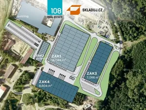 Pronájem skladu, Zákupy, Nové Zákupy, 7066 m2