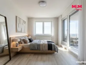 Prodej bytu 4+kk, Praha - Hlubočepy, náměstí Olgy Scheinpflugové, 120 m2