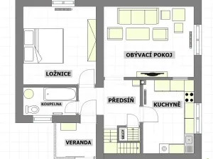 Prodej rodinného domu, Dobřív, 100 m2
