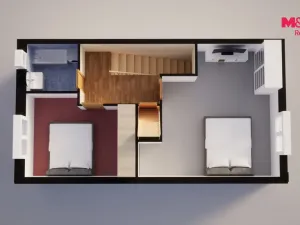 Prodej rodinného domu, Mělník, Perunov, 84 m2