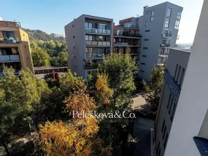Pronájem bytu 1+kk, Praha - Holešovice, Jankovcova, 38 m2