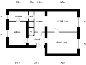 Prodej bytu 3+1, Hradec Králové, Střelecká, 94 m2