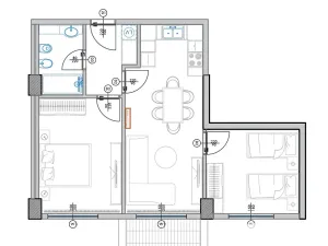 Prodej bytu 3+kk, Qerret, Albánie, 74 m2