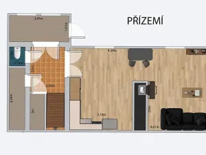 Prodej rodinného domu, Krupá, 120 m2