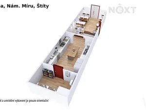 Prodej rodinného domu, Štíty, nám. Míru, 267 m2