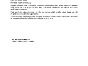 Pronájem bytu 1+kk, Děčín, Tržní, 33 m2