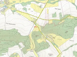 Prodej louky, Neveklov, 1775 m2