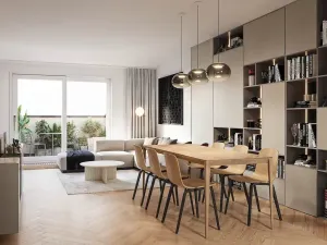 Prodej bytu 3+kk, Praha - Karlín, Pernerova, 106 m2