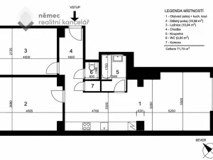 Prodej bytu 3+kk, Praha - Libeň, V mezihoří, 75 m2