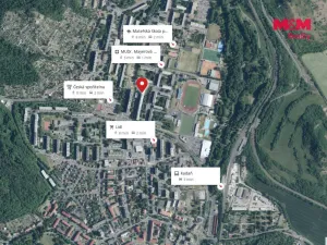 Prodej bytu 2+1, Kadaň, Chomutovská, 54 m2