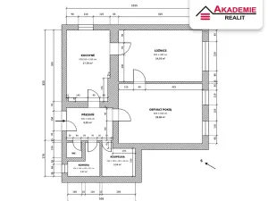 Prodej bytu 2+1, Strážnice, Bratrská, 90 m2