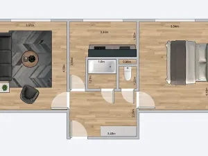 Prodej bytu 2+1, Rakovník, Pod Václavem, 54 m2