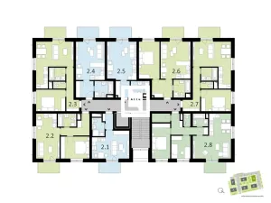 Pronájem bytu 2+kk, Ostrava, 52 m2