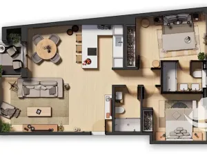 Prodej bytu 3+kk, Palma de Mallorca, Španělsko, 79 m2