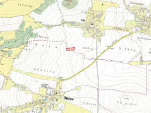 Prodej pole, Občov, 2804 m2
