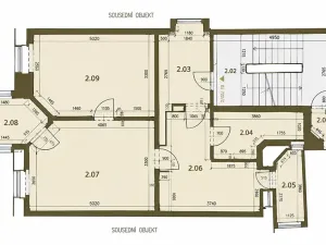 Prodej bytu 2+1, Ústí nad Labem, Žukovova, 68 m2