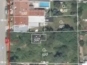 Prodej pozemku pro bydlení, Praha - Dubeč, Martinova, 735 m2