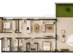 Prodej bytu 3+kk, Capdepera, Španělsko, 82 m2