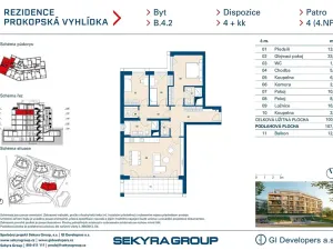 Prodej bytu 4+kk, Praha - Jinonice, Radlická, 101 m2