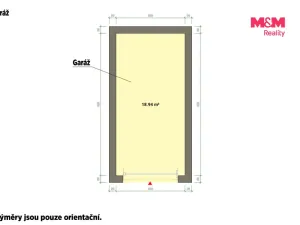 Prodej garáže, Cheb, 27 m2