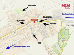 Prodej pozemku pro bydlení, Brázdim - Starý Brázdim, 519 m2